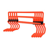 RiToEasysports 5Pcs Football Training Hurdle,Adjustable Speed Hurdles Speed Agility Training Hurdles for Soccer, Football or Plyometric Training Speed Training Equipment Football Football